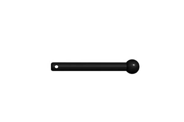 Calypso Wee Mallet, Black 50A w/24” Cable von Freenotes Harmony Park